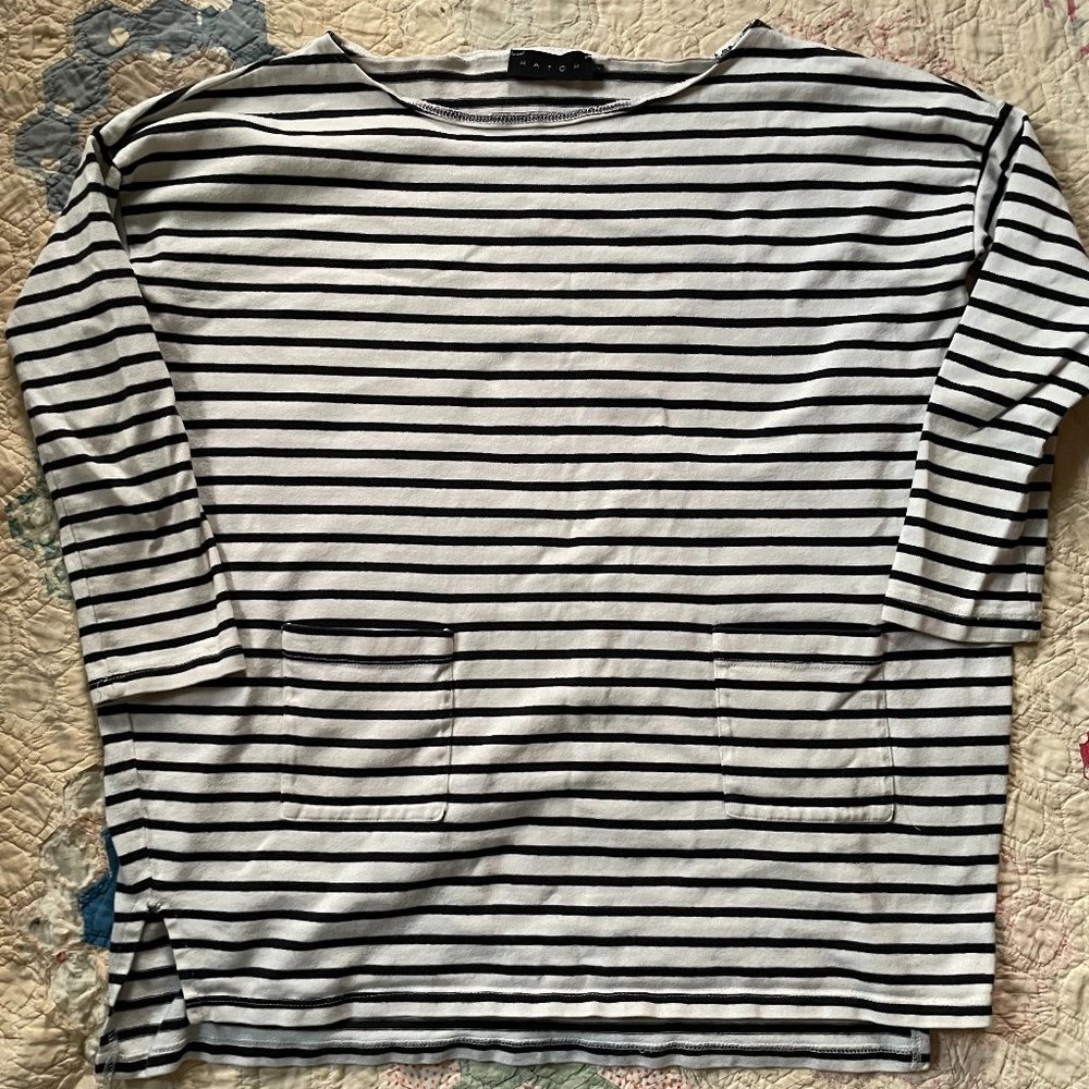 Hatch Maternity Bateau Top Size 1